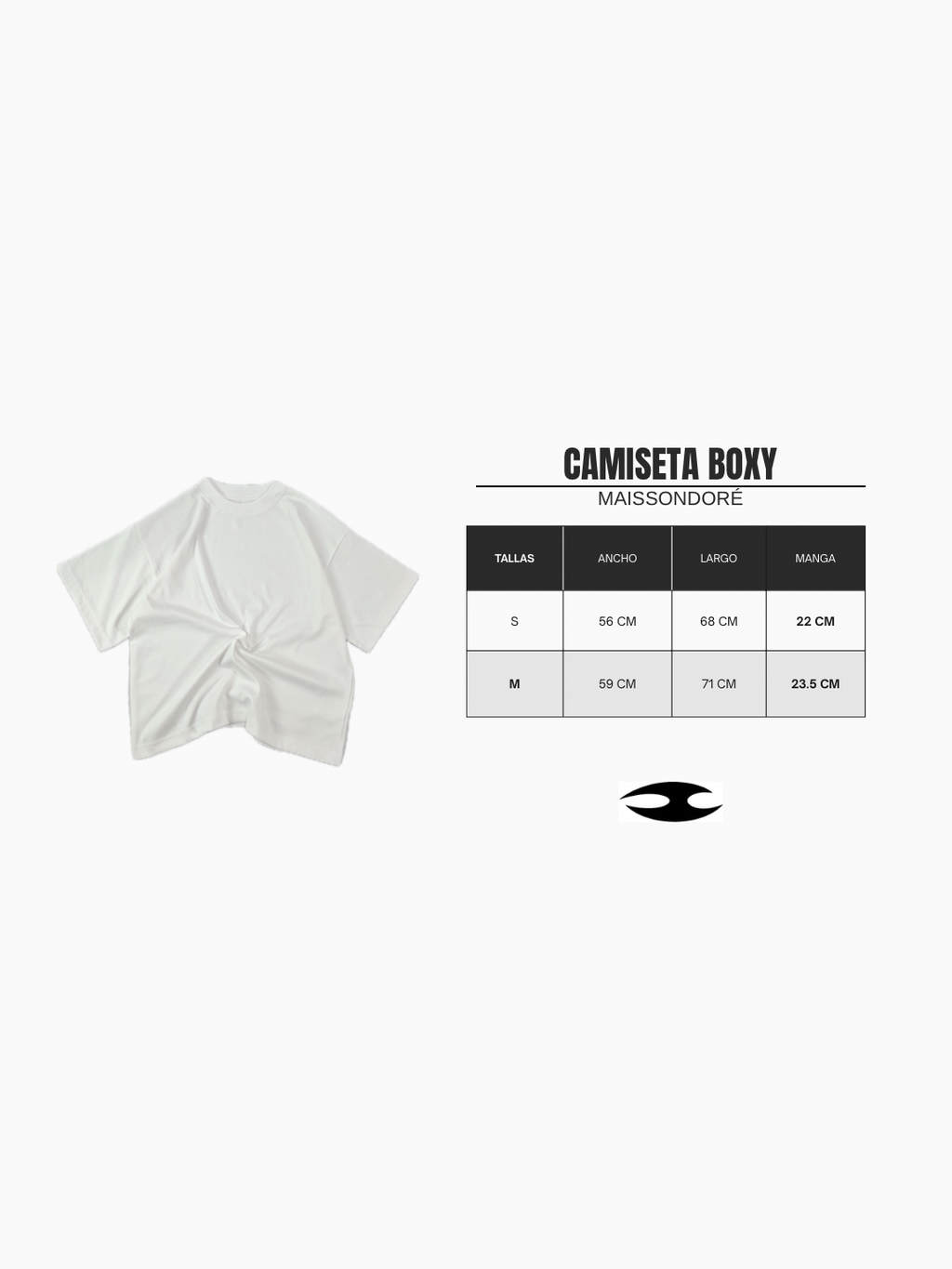 Camiseta Boxy